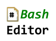 Bash Editor